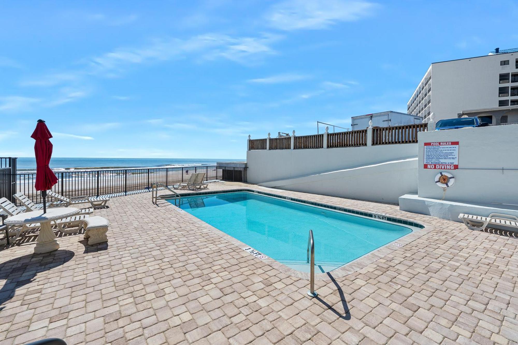 Oceanfront Daytona Beach Condo With Beach Views! Eksteriør billede